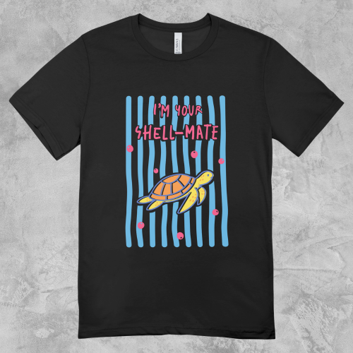 Kaos Pria Wanita Distro I’m Your Shell Mate | Cotton Combed 24s DTF | Kaos Streetwear Unisex Adem Tebal
